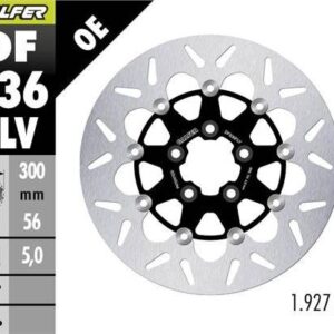 GALFER TARCZA HAMULCOWA TYŁ HARLEY-DAVIDSON (300X56X5) PŁYWAJĄCA