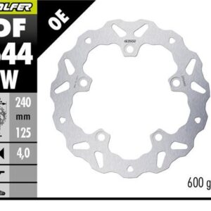 GALFER TARCZA HAMULCOWA TYŁ KOVE 800X PRO '23-'25 (WAVE FIXED) (240X125X5MM)