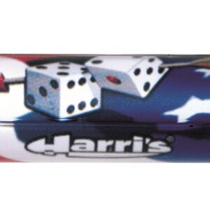 HARRI'S WYPRZEDAŻ MANETKI 01684-DU (120 MM/22 MM) BEZ OTWORU KOLOR NIEBIESKI/BIAŁY/CZERWONY