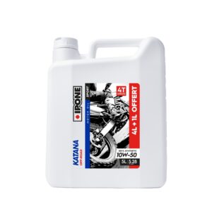 IPONE KATANA OFF ROAD 10W50 OLEJ SILNIKOWY 100% SYNTETYK 5L (ESTER, MA2) - PROMOCJA 4+1 (AKC) (4)ZASTĘPUJE 800017