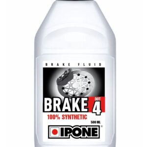 IPONE PŁYN HAMULCOWY BRAKE FLUID DOT 4 500ML 100% SYNTETYK (ZGODNY RÓWNIEŻ Z DOT 3) (12)