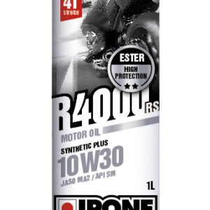 IPONE R4000 RS 10W30 OLEJ SILNIKOWY SEMISYNTETYK 1L (ESTER, MA2) (AKC) (15)