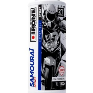 IPONE SAMOURAI SCOOT 2T OLEJ DO MIESZANKI 100% SYNTHETIC 1L (ZAPACH TRUSKAWKOWY) (AKC) (15) ZASTĘPUJE 800118
