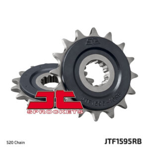 JT ZĘBATKA PRZEDNIA 2172 16 Z GUMĄ YAMAHA FZ6 '09-'17, XJ6 '09-'15 (217216JTRB) (ŁAŃC. 520)