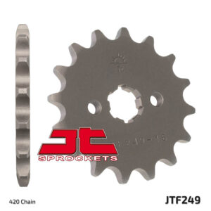 JT ZĘBATKA PRZEDNIA 270 14 SUZUKI DRZ 110 '03-'05, HONDA ANF (27014JT) (ŁAŃC. 420)