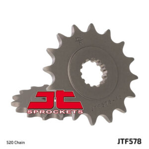 JT ZĘBATKA PRZEDNIA 585 16 KAWASAKI ZX-6R/RR '07-17, YAMAHA XTZ 750 '90-'98 (58516JT) (JTF578.16) (ŁAŃC. 520)