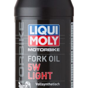 LIQUI MOLY OLEJ DO TELESKOPÓW/ AMORTYZATORÓW/ZAWIESZENIA MOTORBIKE FORK OIL 5W LIGHT 0,5L (6) (NA ZAMÓWIENIE)
