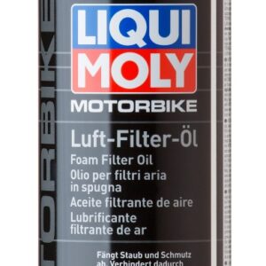 LIQUI MOLY OLEJ PŁYN SPRAY DO NASĄCZANIA GĄBKOWYCH FILTRÓW POWIETRZA MOTORBIKE LUFT-FILTER-ÖL 0,4L (6) (NA ZAMÓWIENIE)