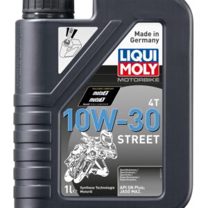 LIQUI MOLY OLEJ SILNIKOWY MOTORBIKE 4T 10W30 STREET 1L (6)