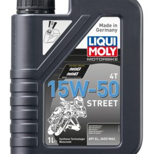 LIQUI MOLY OLEJ SILNIKOWY MOTORBIKE 4T 15W50 STREET 1L (6)
