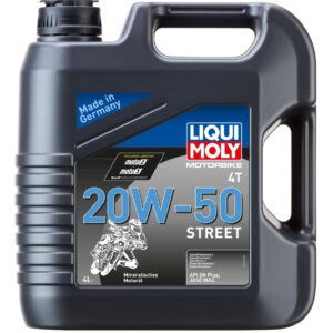 LIQUI MOLY OLEJ SILNIKOWY MOTORBIKE 4T MINERALNY 20W50 STREET 4L (4)
