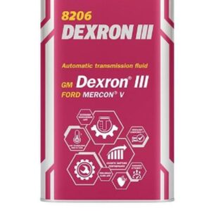 MANNOL DEXRON III AUTOMATIC PLUS - OLEJ PRZEKŁADNIOWY 1L - METALOWA PUSZKA (8206)