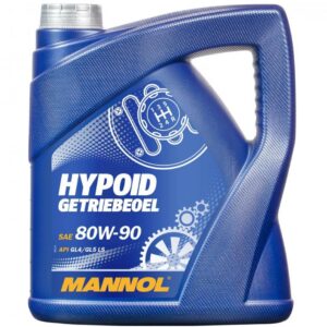 MANNOL HYPOID GETRIEBEOEL 80W90 API GL4/GL5 LS- OLEJ PRZEKŁADNIOWY MINERALNY 4L (80W-90)