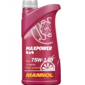 MANNOL MAXPOWER 4X4 75W140 API GL5- OLEJ PRZEKŁADNIOWY SYNTETYCZNY 1L (75W-140)