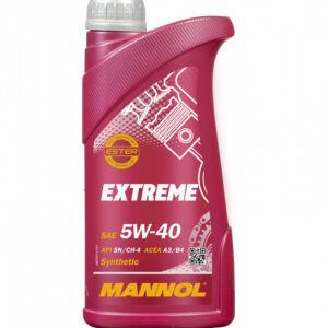MANNOL OLEJ SILNIKOWY SAMOCHODOWY 5W40 EXTREME 1 LITR (7915) (SYNTETYCZNY)