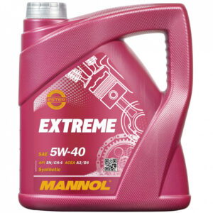 MANNOL OLEJ SILNIKOWY SAMOCHODOWY 5W40 EXTREME 4 LITRY (7915) (SYNTETYCZNY)