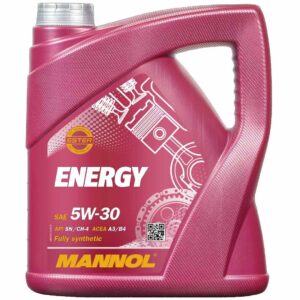 MANNOL OLEJ SILNIKOWY SAMOCHODOWY 5W30 ENERGY 4 LITRY (7511) (SYNTETYCZNY)