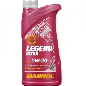 MANNOL OLEJ SILNIKOWY SAMOCHODOWY 0W20 LEGEND ULTRA SN PLUS RC 1 LITR (7918) (SYNTETYCZNY)