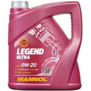 MANNOL OLEJ SILNIKOWY SAMOCHODOWY 0W20 LEGEND ULTRA SN PLUS RC 4 LITRY (7918) (SYNTETYCZNY)