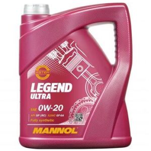 MANNOL OLEJ SILNIKOWY SAMOCHODOWY 0W20 LEGEND ULTRA SN PLUS RC 5 LITRÓW (7918) (SYNTETYCZNY)
