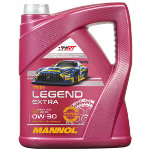MANNOL OLEJ SILNIKOWY SAMOCHODOWY 0W30 LEGEND EXTRA ESTER C2/C3 5 LITRÓW (7919) (SYNTETYCZNY)