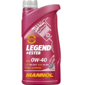 MANNOL OLEJ SILNIKOWY SAMOCHODOWY 0W40 LEGEND+ESTER 1 LITR (7901) (SYNTETYCZNY)