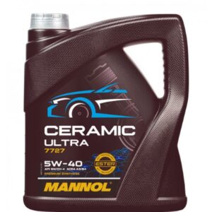 MANNOL OLEJ SILNIKOWY SAMOCHODOWY 5W40 CERAMIC ULTRA 5L