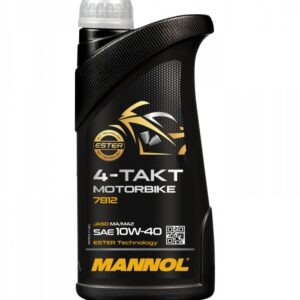 MANNOL OLEJ SILNIKOWY 4T MOTORBIKE 10W40 1L ESTER + MA2 SYNTETYK (7812) (20) (API SN)