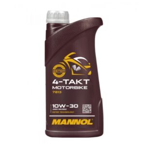 MANNOL OLEJ SILNIKOWY 4T MOTORBIKE 10W50 1L SYNTETYCZNY ESTER TECHNOLOGY (JASO MA/MA2) (7814) (20)