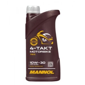 MANNOL OLEJ SILNIKOWY 4T MOTORBIKE 10W30 1L SYNTETYCZNY ESTER TECHNOLOGY (JASO MA/MA2) (7813) (20)