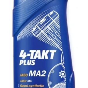 MANNOL OLEJ SILNIKOWY 4T PLUS 10W40 1L (API SL, JASO MA/MA2) SEMISYNTETYK (7202) - KARTON 40 SZTUK (PAKIET)