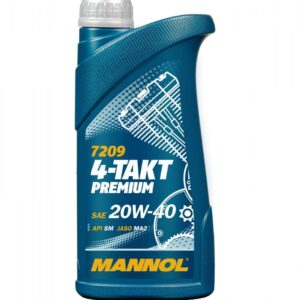 MANNOL OLEJ SILNIKOWY 4T PREMIUM 20W40 1L MA2 (7209) (20)