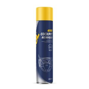 MANNOL PLAK COCKPIT REINIGER NEW CAR-SPRAY DO CZYSZCZENIA KOKPITU, ZAPACH ŚWIEŻOŚCI 650ML (6117) (12)
