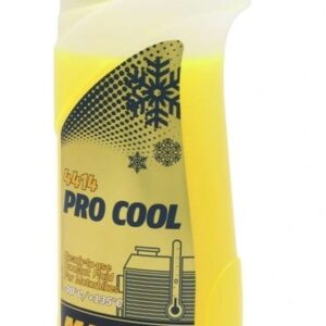 MANNOL PŁYN DO CHŁODNIC PRO COOL 1L MOTOCYKLOWY (-40ST.C/+135ST.C) GOTOWY DO UŻYCIA - KARTON 40 SZT. (PAKIET)