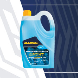 MANNOL ZIMOWY PŁYN DO SPRYSKIWACZY DO - 22 STOPNI 4L (METANOL) (MN8000)