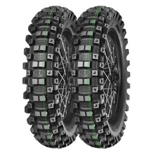 MITAS OPONA 100/100-18 TERRA FORCE-EX MH SUPER LIGHT 59M TT TYŁ (ZIELONY PASEK) DOT 03-04/2026 (ZAMIENNIK:70000101)
