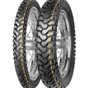 MITAS OPONA 110/80-19 E-07 59T TL DAKAR (ŻÓŁTY PASEK) PRZÓD DOT 11/2023 (24445) WYCOFANE (ZAMIENNIK:70001001)
