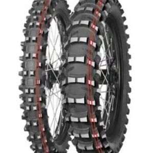 MITAS OPONA 120/80-19 TERRA FORCE MX-SAND 63M TT (PODWÓJNY CZERWONY PASEK) TYŁ DOT 2023 (DOT:XPDT/XLDT/XCDT) (26517) (ZAMIENNIK:70001067)