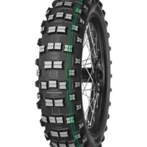 MITAS OPONA 140/80-18 TERRA FORCE-EF PRO SUPER SOFT 70M TT TYŁ (PODWÓJNY ZIELONY PASEK) DOT 43/2025 (460101) (ZAMIENNIK:70000252)