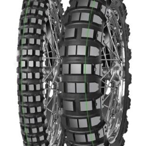 MITAS OPONA 140/80B18 ENDURO TRAIL-RALLY PRO SUPER LIGHT (ZIELONY PASEK) 70R TT M+S TYŁ DOT 35-42/2024 (zamiennik:70000334) (460131)