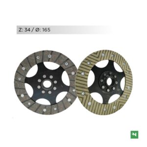 NEWFREN TARCZE SPRZĘGŁOWE BMW R 45/65 '80-'93; R 80R/RT/GS/ST '80-'95; R 100R/RT/CS/GS '80-'96 (MCC600) (EBS6601) (SUCHE SPRZĘGŁO)