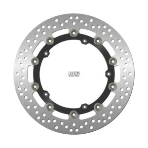 NG TARCZA HAMULCOWA PRZÓD APRILIA RS 50 '99-'05, TUONO 50 '03-'07, MBK X POWER 50 '03-'05, YAMAHA SLIDER 50 '03-'12, TZR 50 '03-'17 (296X155X4MM) (5X6,25MM) PŁYWAJĄCA (ŚRODEK ALUMINIOWY)