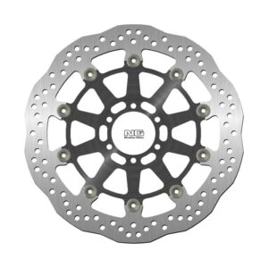 NG TARCZA HAMULCOWA PRZÓD BENELLI SPORT TORNADO 1130 '06-, TORNADO TRE 1130 '06-'17, DUCATI 998 '02-'03 (320X64X4,5MM) (6X8,25MM) WAVE (ŚRODEK ALUMINIOWY)