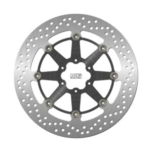 NG TARCZA HAMULCOWA PRZÓD BMW HP4 1000 '11-'17, MOTO GUZZI AUDACE 1400 '15-'20, CALIFORNIA 1400 '13-'20, ELDORADO 1400 '15-'20, MGX-21 1400 '15-'20 (320X64X5MM) (6X8,50MM) PŁYWAJĄCA (ŚRODEK ALUMINIOWY)