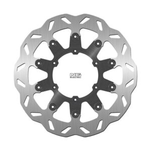 NG TARCZA HAMULCOWA PRZÓD CCM ES MOTO 600 '99-'03, FT 230/710 '07-'09, R 450 '07-'08, R30 650 '02-'06, GAS GAS 125/250 '01-'07, RIEJU MR 250/300 '20-'22 (318X108X5MM) (6X6,25MM) WAVE (PŁYWAJĄCA)