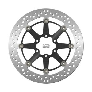 NG TARCZA HAMULCOWA PRZÓD DUCATI MONSTER 620/675/695/803 '05-'08, MULTISTRADA 620 '05-'06, ROYAL ENFIELD 535 CONTINENTAL '13-'18 (300X64X5MM) (6X8,25MM) PŁYWAJĄCA (ŚRODEK ALUMINIOWY)