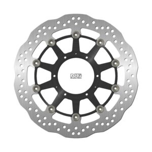 NG TARCZA HAMULCOWA PRZÓD HONDA CBR 1000 FIREBLADE '12-'14, CBR 1000RA/RRA '08-'12, CBR 1000RR FIREBLADE '10-'20 (320X94X5MM) (6X6,25MM) WAVE (ŚRODEK ALUMINIOWY)