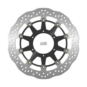 NG TARCZA HAMULCOWA PRZÓD HONDA CBR 1000RR FIREBLADE '06-'07, VTR 1000R '00-'06, VTR 1000 SP-1/SP-2 '00-'06 (320X94X4,5MM) (6X6,25MM) WAVE PŁYWAJĄCA (ŚRODEK ALUMINIOWY)