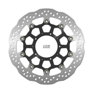 NG TARCZA HAMULCOWA PRZÓD HONDA VFR 1200 '10-'17 (320X94X5MM) (5X6,25MM) WAVE PŁYWAJĄCA (ŚRODEK ALUMINIOWY)
