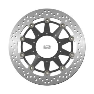 NG TARCZA HAMULCOWA PRZÓD HONDA VFR 800F/X '19-'20 (WERSJA BEZ ABS) (310X94X4,5MM) (5X6,25MM) PŁYWAJĄCA (ŚRODEK ALUMINIOWY)